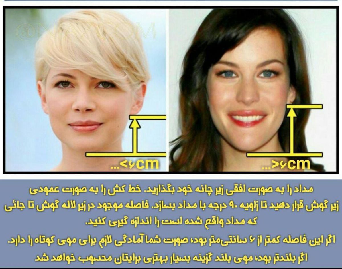 چطوری بفهمیم موی کوتاه بهمون میاد؟