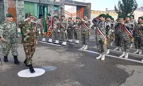 بازدید فرمانده کل ارتش از تیپ ۳۵ واکنش سریع نزاجا