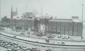 عکس/بارش سنگین برف در جاده چالوس و امامزاده هاشم