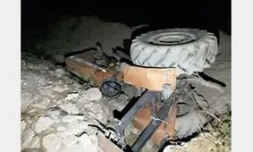تراکتور در آبدانان قربانی گرفت