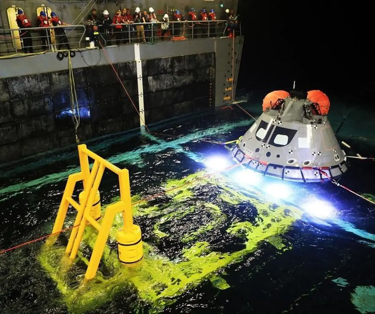 گرفتن "اوریون" از آب!