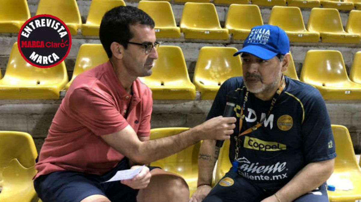 مارادونا: دوست دارم مربی رئال شوم!
