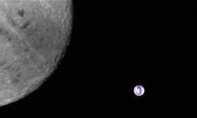 تصویر ماهواره چینی از سمت پنهان ماه