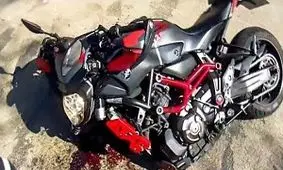 لحظه تصادف های مرگبار از دید راکبان موتور سیکلت + فیلم