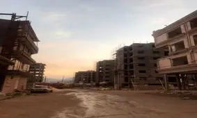 محله فولادی سرپل ذهاب یک سال بعد از زلزله