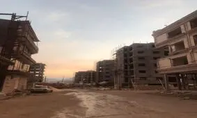 محله فولادی سرپل ذهاب یک سال بعد از زلزله