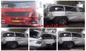 جزئیاتی از تصادف خودروی وزیر کار/ ۳ معاون وزیر آسیب دیدند/صدمه جدی به نوربخش