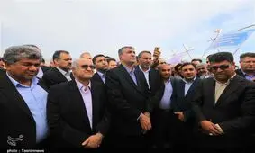 سفر یک‌روزه وزیر راه و شهرسازی به جنوب استان کرمان به روایت تصویر