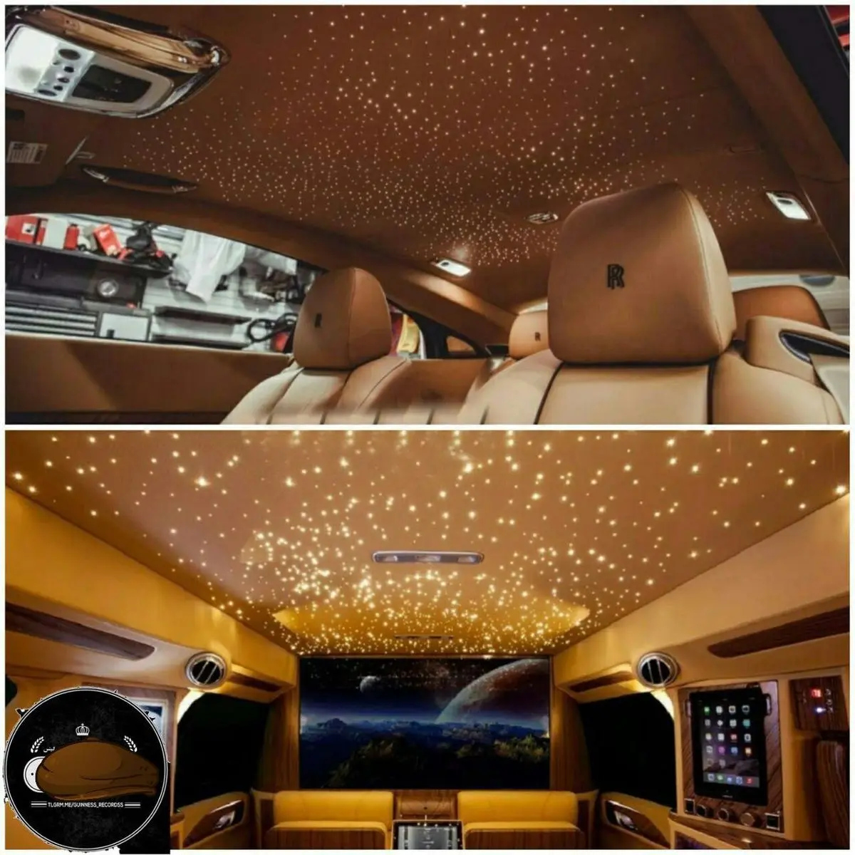 در سقف رولزرویس چه میگذرد