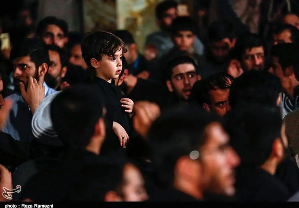 مراسم عزاداری شهادت امام حسن عسکری(ع) در مسجد جمکران به روایت تصویر