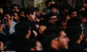 مراسم عزاداری شهادت امام حسن عسکری(ع) در مسجد جمکران به روایت تصویر