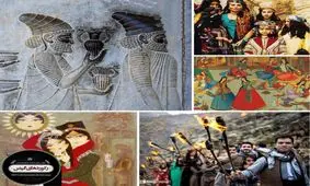 در ایران باستان بیش از 65 جشن همگانی در سال گرفته میشد
