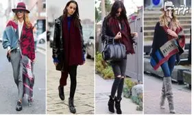 شال گردنها و تیپ خاص شما در فصل های مختلف