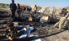 انفجار کپسول گاز پنج خانه کپری در هشتبندی را تخریب کرد