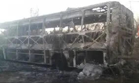 انفجار اتوبوس در زیمبابوه بیش از ۴۰ کشته برجای گذاشت
