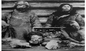 قحطی بزرگ ۱۲۹۶–۱۲۹۸ هجری خورشیدی (۱۹۱۷ تا ۱۹۱۹ میلادی)