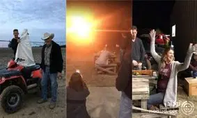 منفجر کردن لباس عروسی در روز طلاق + فیلم