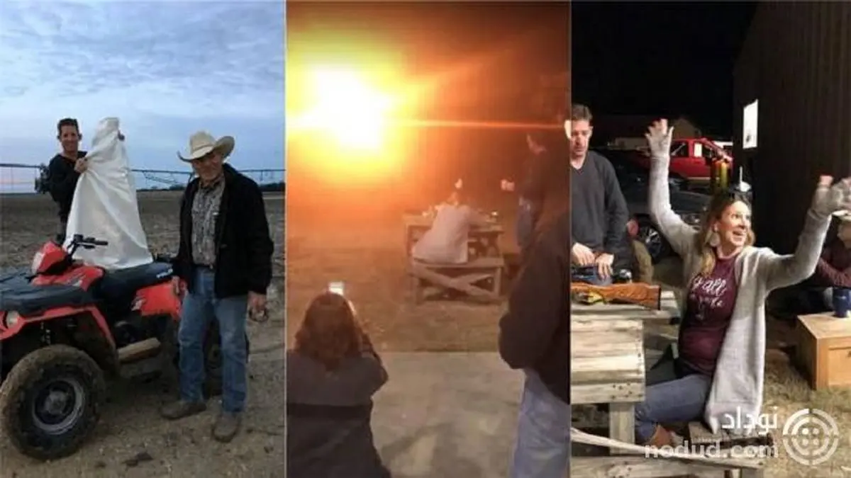 منفجر کردن لباس عروسی در روز طلاق + فیلم