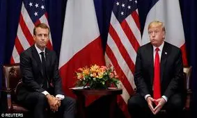 ماکرون خطاب به ترامپ: فرانسه رعیت آمریکا نیست/پاریس: بهتر بود ترامپ اصول نزاکت را رعایت می‌کرد