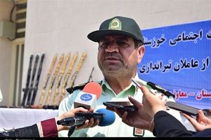 ‌‌۹۵ قبضه سلاح غیر‌مجاز در خوزستان کشف شد‌