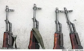 کشف 20 قبضه اسلحه در شهرستان چاراویماق