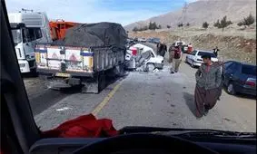 برخورد پژو و تریلی ۷ کشته بر جا گذاشت
