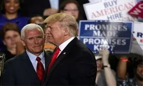 ترامپ به وفاداری مایک پنس شک کرده است