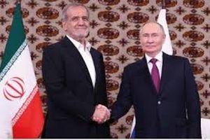 پیام پزشکیان به پوتین؛  همکاری های ایران و روسیه به سطح راهبردی ارتقاء یافته است