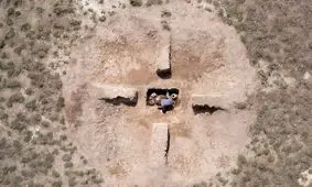 «جنگجوی دو متری» با سرنیزۀ «چهارلبه» بعد از 3800 سال از زیر خاک بیرون آمد 