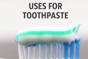 تمیز کردن وسایل با خمیر دندان