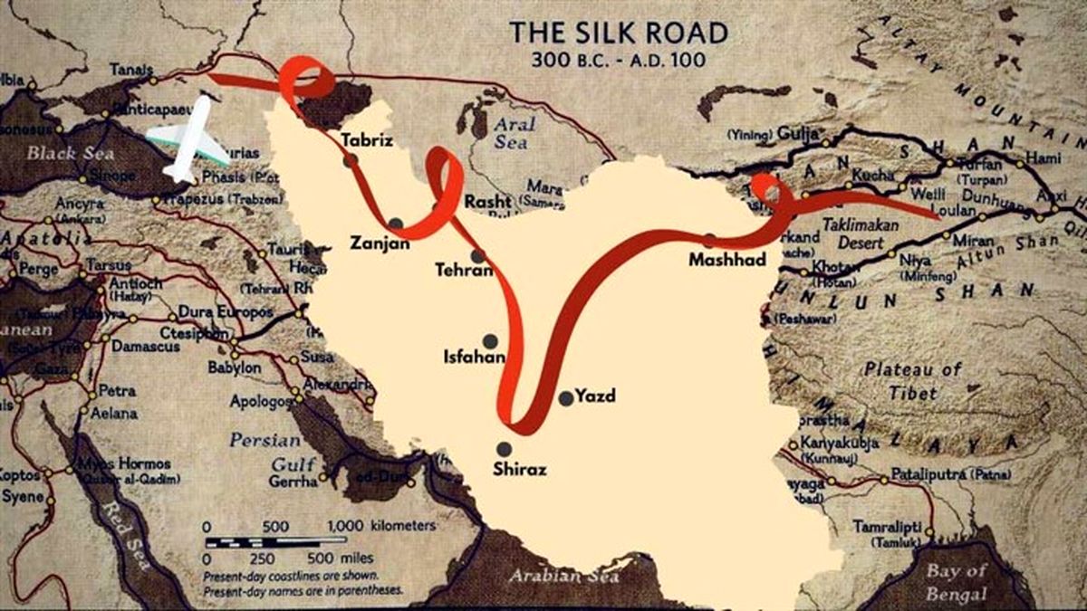 راه ابریشم جدید منتظر کالاهای ایرانی