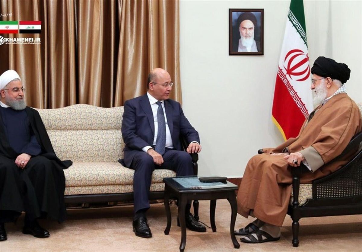 رئیس‌جمهور عراق با رهبر انقلاب دیدار کرد