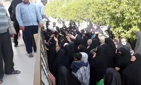 استقبال پرشور مردم آبدان از ضریح امام حسین (ع)و حضرت قاسم(ع)