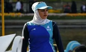بانوی قایقران آذربایجان شرقی در مسابقات آسیایی پارو می زند