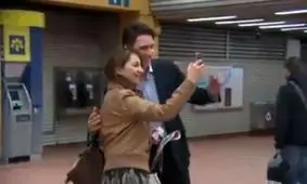 بازدید نخست وزیر کانادا از مترو!