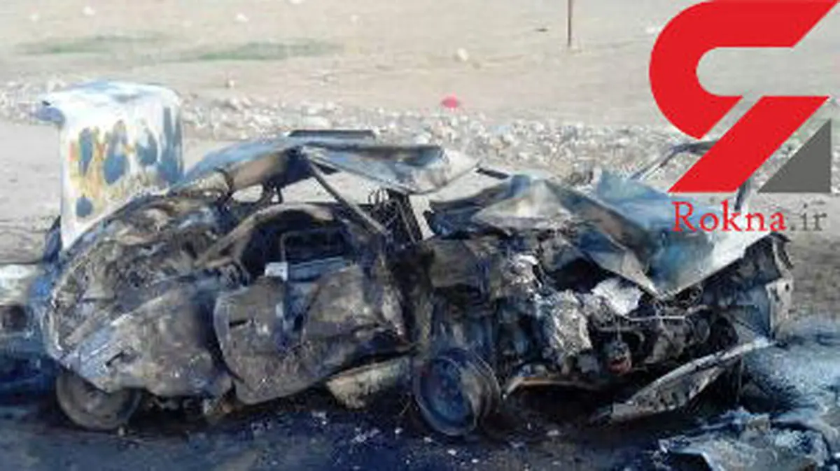 عکس تصادف وحشتناک خودروی سواری سمند و پژو+عکس