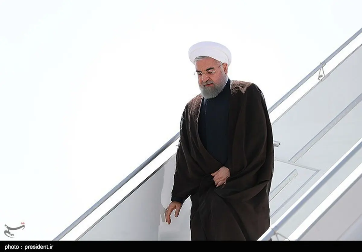 رئیس جمهور وارد فرودگاه خوی شد