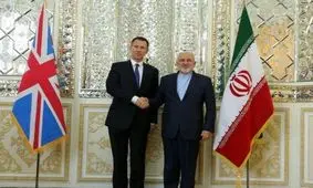 وزرای خارجه ایران و انگلیس دیدار و گفتگو کردند