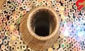 ببینید با مدادرنگی چیکار کرد واقعا زیباست