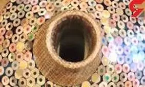 ببینید با مدادرنگی چیکار کرد واقعا زیباست