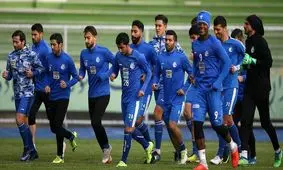 تمرین یک ساعته آبی پوشان زیر نظر شفر/ آبی‌ها عصر امروز هم تمرین می‌کنند