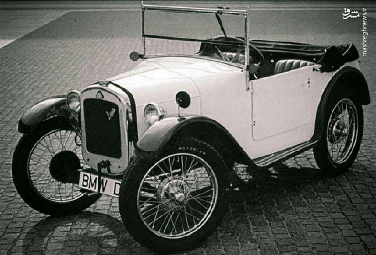 اولین خودروی کارخانه BMW+عکس