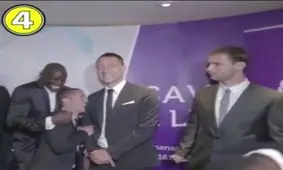 خندیدن بازیکن ها و مربی های بزرگ جهان