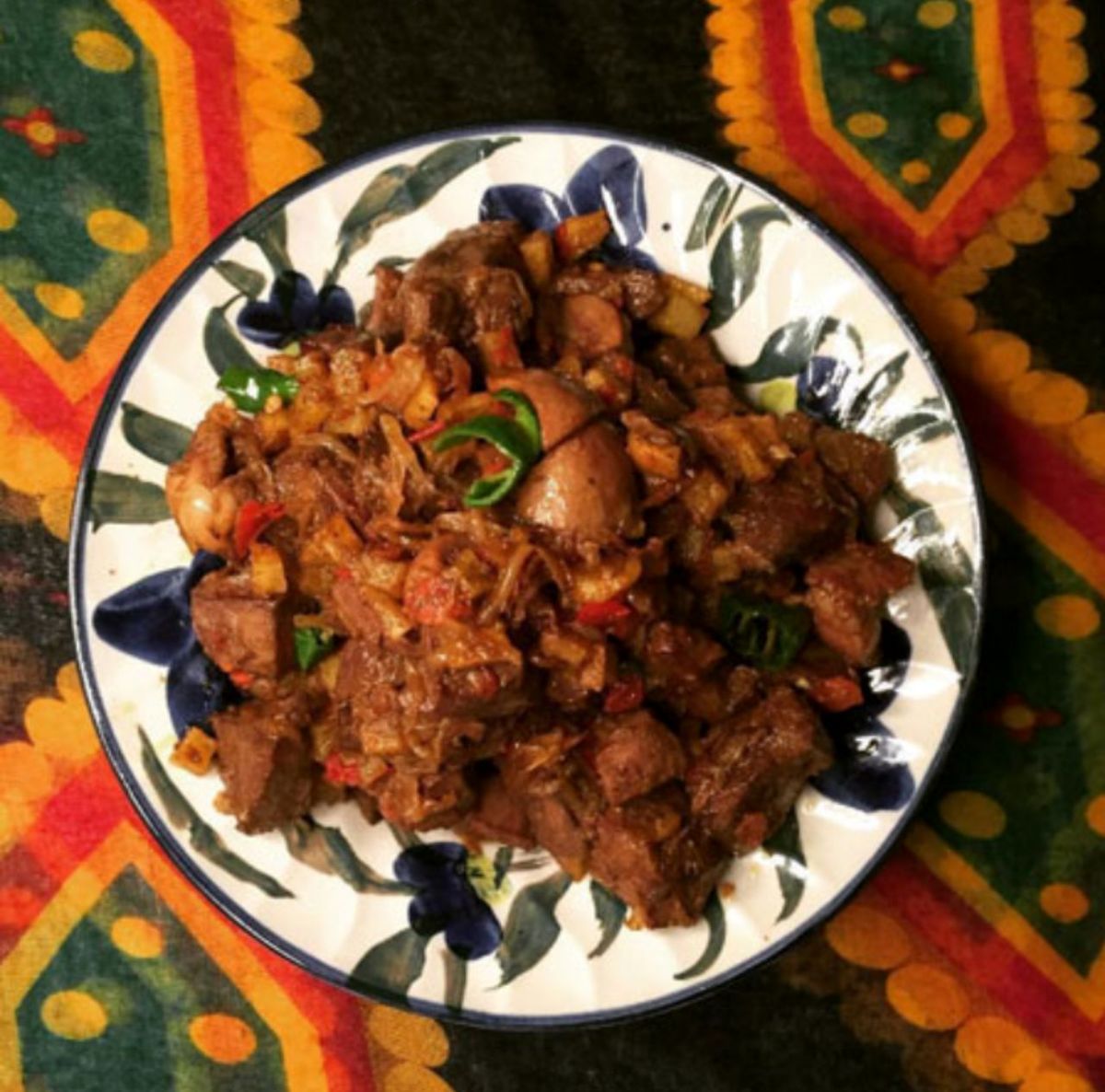 طرز تهیه جغول بغول؛خوراک خوشمزه جیگر گوسفند