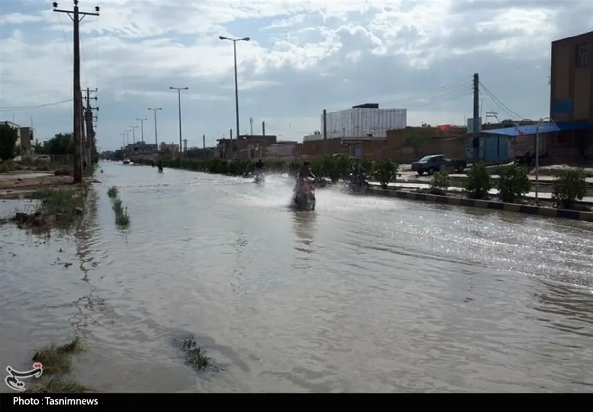 زیبایی‌های بارندگی بعد از خشکسالی چند ساله هندیجان به روایت تصویر
