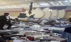 نخستین تصویر منتشر شده از محل انفجار در کابل 