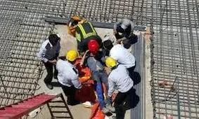 سقوط جوشکار ۳۰ ساله از طبقه هفتم