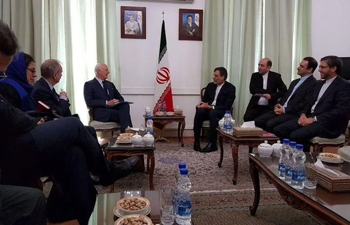رایزنی‌های جابری انصاری در سوئیس با محوریت سوریه
