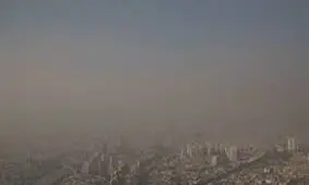 هوای تهران امروز آلوده است