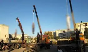 سه سارق مسلح در شیراز اعدام شدند+فیلم